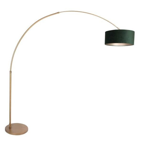 Steinhauer Arc lamp Sparkled with shade