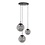 Steinhauer Bollique pendant lamp, 3 round balls