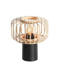 Steinhauer Bloeba rattan table lamp