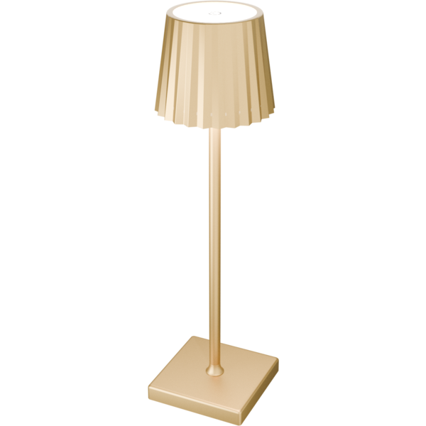 Master Light Tafellamp Batteria Plisse