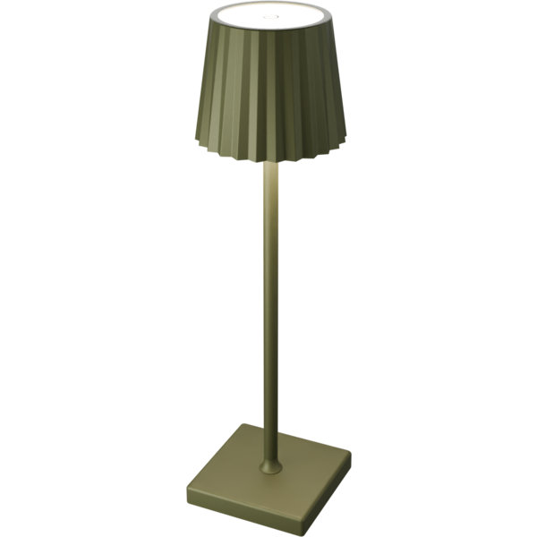 Master Light Tafellamp Batteria Plisse