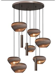 Master Light Hanglamp Cartone 10 lichts rond