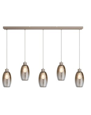 Master Light Hanging lamp Olive 5 lights