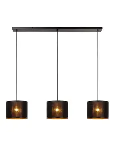 Lucide Hanglamp Tagalog 3 lichts