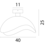 Master Light Ceiling lamp Volta