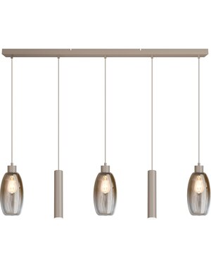 Master Light Pendant lamp Olive 3 + 2