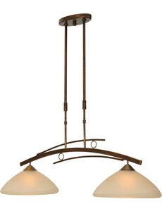 Master Light Bolzano cocoa pendant lamp