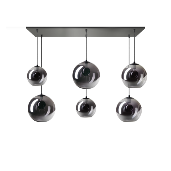 ETH Hanging lamp Orb 6 lights