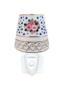 New Dutch Night Light Pink Bouquet Socket