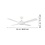 Eglo Ceiling fan Bondi 1 with LED