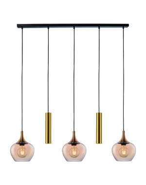 Freelight Pendant lamp Fresu 3 + 2