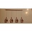 HighLight  Marrone 4-light pendant lamp