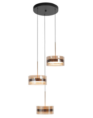 HighLight  Hanglamp Enzo  3 lichts rond