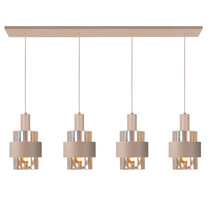 HighLight  Marrone 4-light pendant lamp