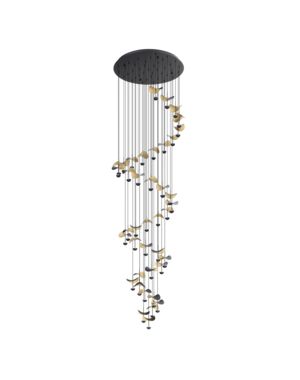 Eglo Dracera 40-light void pendant lamp