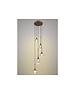 Light Trend Crystal bubble pendant lamp round