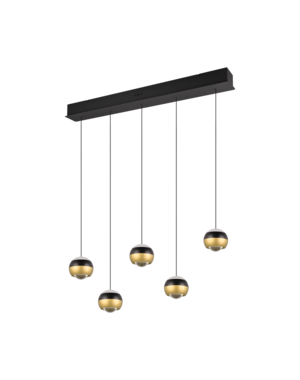 Trio Leuchten Orbit 5-light bar pendant lamp