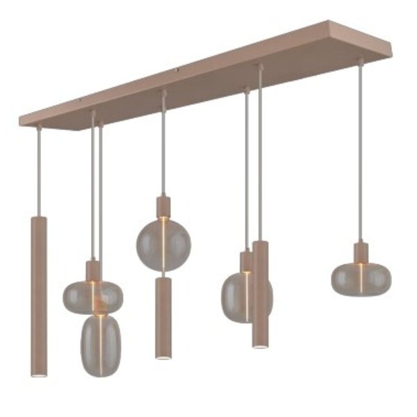 Master Light Tence 8-light pendant lamp