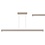 Master Light Hanging lamp Atina 160 cm