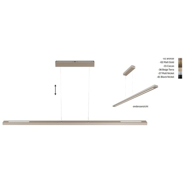 Master Light Pendant lamp Trave 100 cm