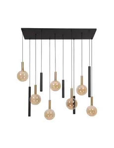 Lucide Hanglamp Josiane 12  lichts
