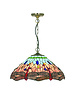 Searchlight Tiffany Dragonfly pendant lamp