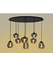 Light Trend Hanging lamp Hola 8 lights oval