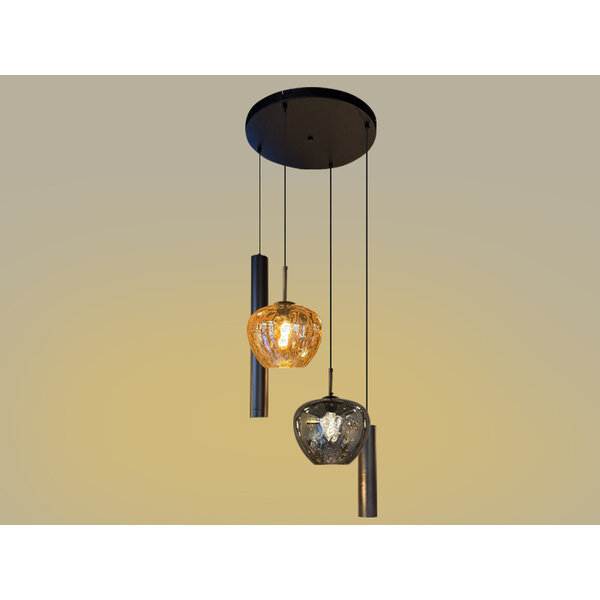 Light Trend Apple 2 + 2 round pendant lamp