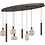 Master Light Hanglamp Tence ovaal 8