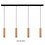 Master Light Tubino pendant lamp