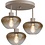 Master Light Plafondlamp Genua 3 lichts