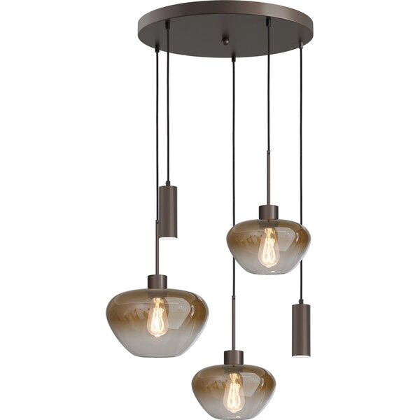 Master Light Hanglamp Genua rond 3 + 2