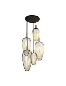 Lucide Pendant lamp Aurelie 5 lights