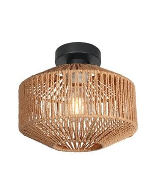 Steinhauer Plafondlamp Bloeba touw