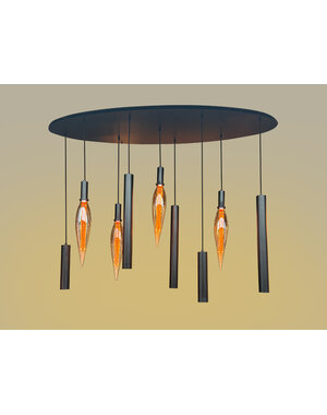 Light Trend Hanglamp Emberdrop ovaal