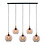 Freelight Fresu 5-light pendant lamp