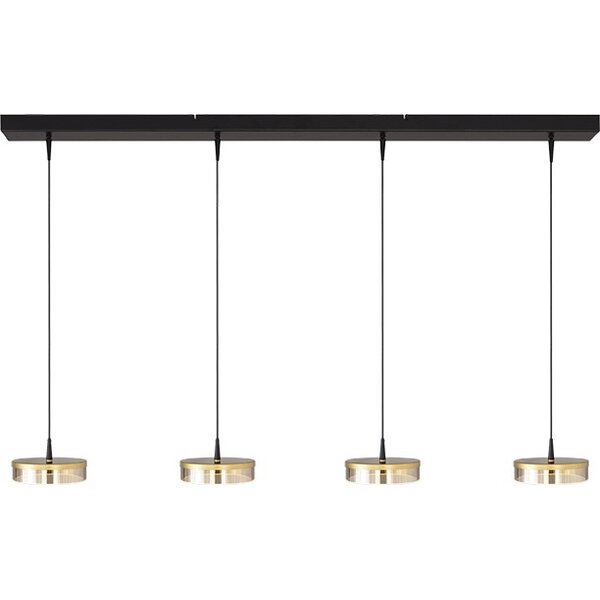 Master Light Imperia 4-light pendant lamp