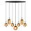 ETH Yvonne pendant lamp 7 lights