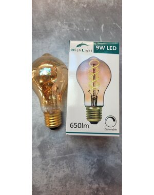 HighLight  Led lamp spiraal 9 watt
