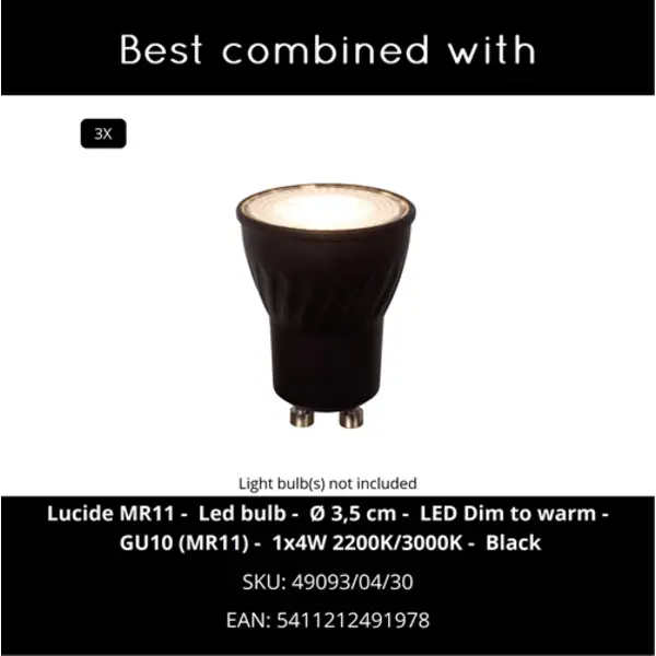 Lucide Led GU10  MR 11