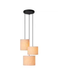 Lucide Maya 3-light round pendant lamp