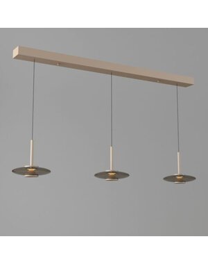 Licht &  Wonen/ Artdelight Hanglamp Madison 3 lichts