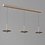 Licht &  Wonen/ Artdelight Hanglamp Madison 3 lichts