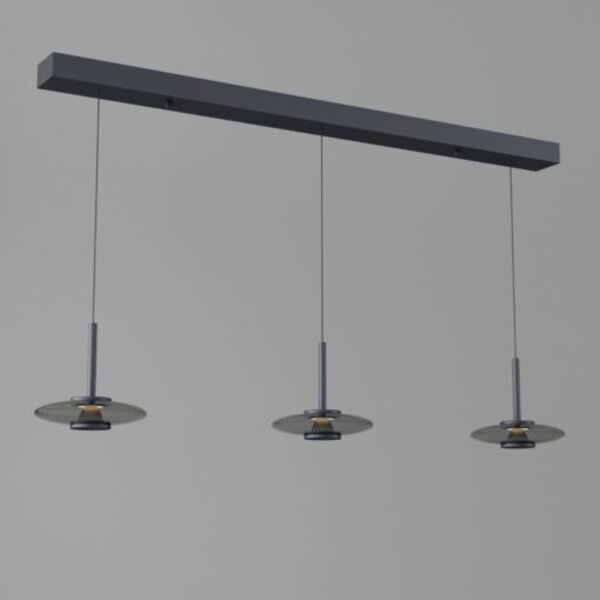 Licht &  Wonen/ Artdelight Hanglamp Madison 3 lichts