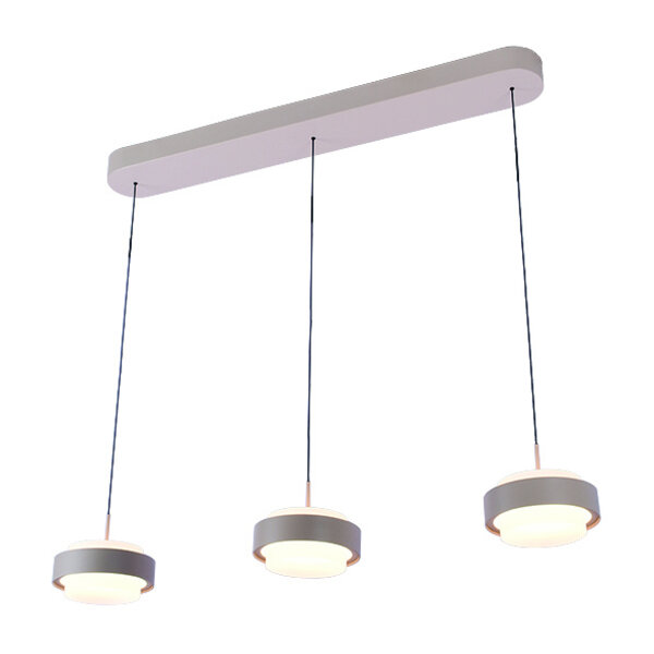 Freelight Hanglamp Puleggia balk 3  lichts