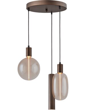 Master Light Hanglamp Tence 3  lichts rond