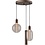Master Light Hanglamp Tence 3  lichts rond