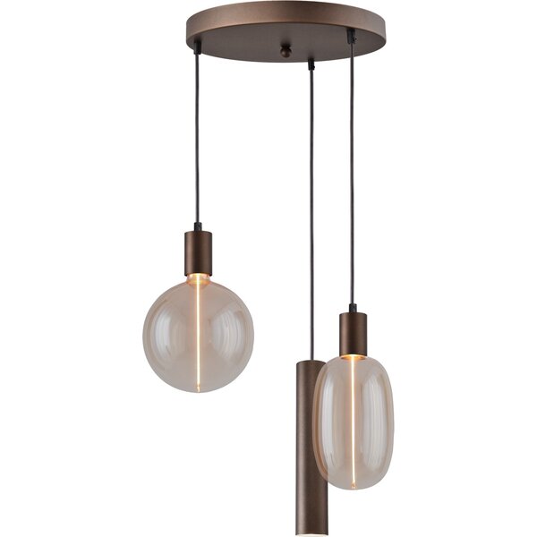 Master Light Hanglamp Tence 3  lichts rond