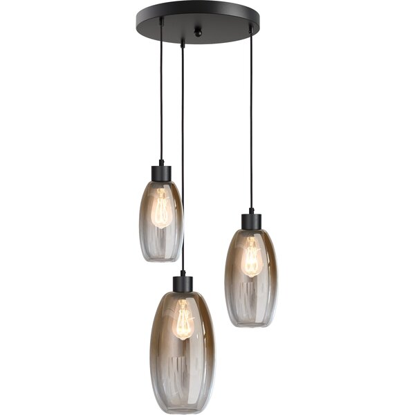Master Light Hanglamp Olive  rond  3 lichts