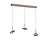 Paul Neuhaus Hanglamp  Q-Rotate 3 lichts